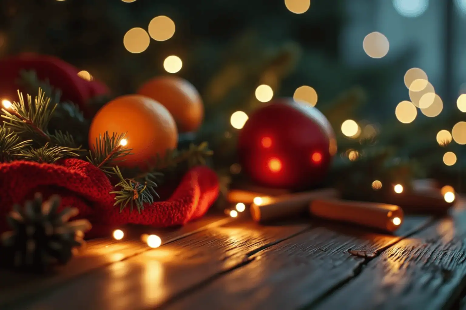 Vánoční zdobení - generováno AI 