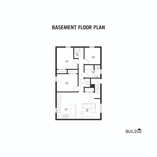 Basement floor plan