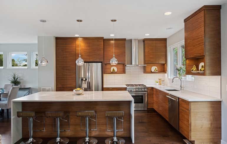 Kitchen renovation. Photo provided by a Billdr certified contractor.