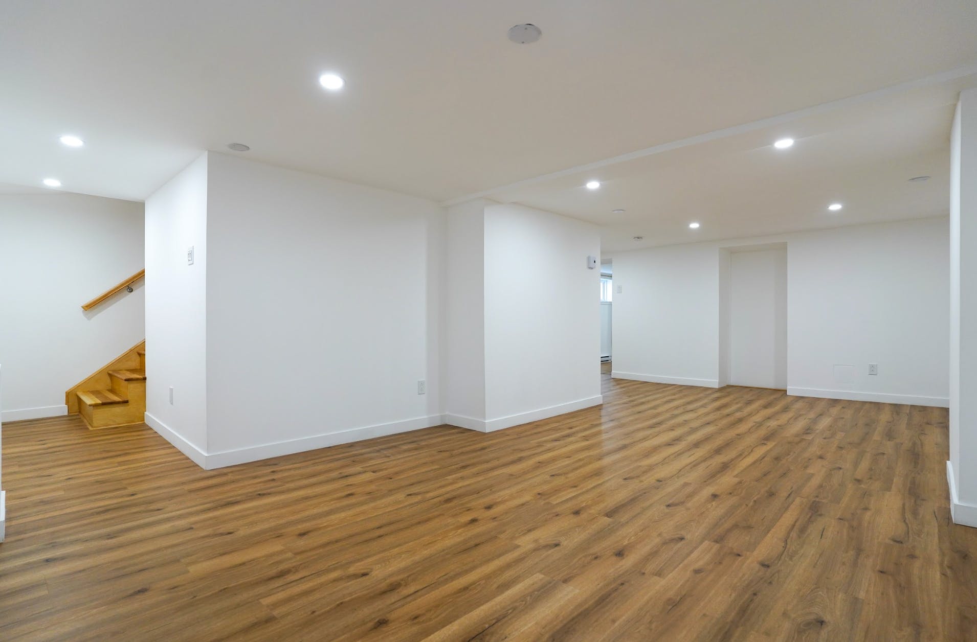 Renovated basement