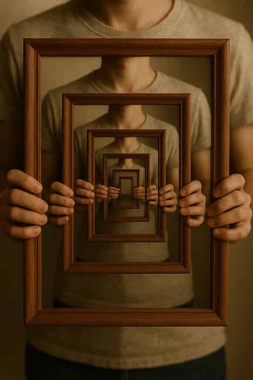 Conférencier illusionniste utilisant des effets visuels pour captiver un auditoire en entreprise