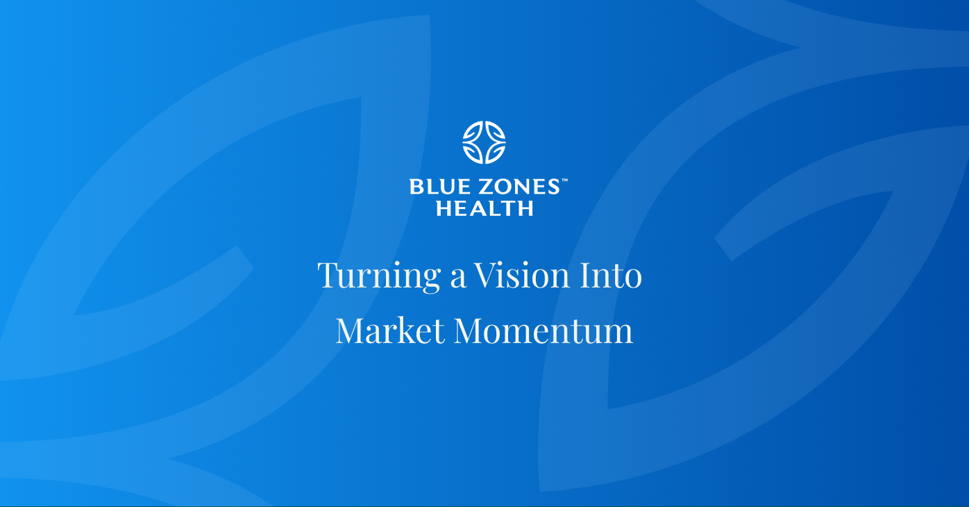 Modera works with Blue Zones Health to ensure branding, design, website and materials speak to the corporate, member and administrative target audiences.
