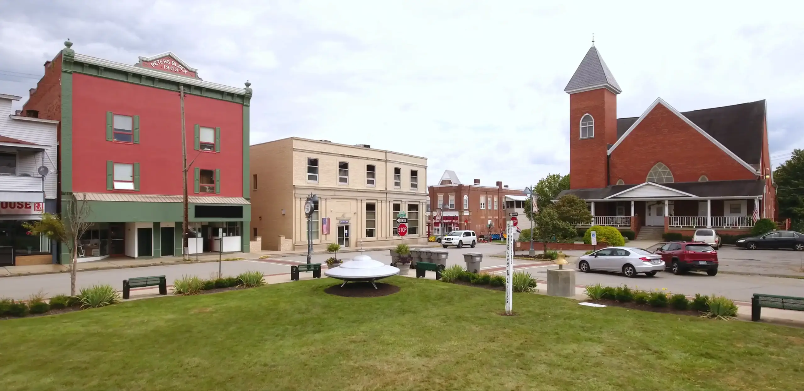 Mars PA downtown square