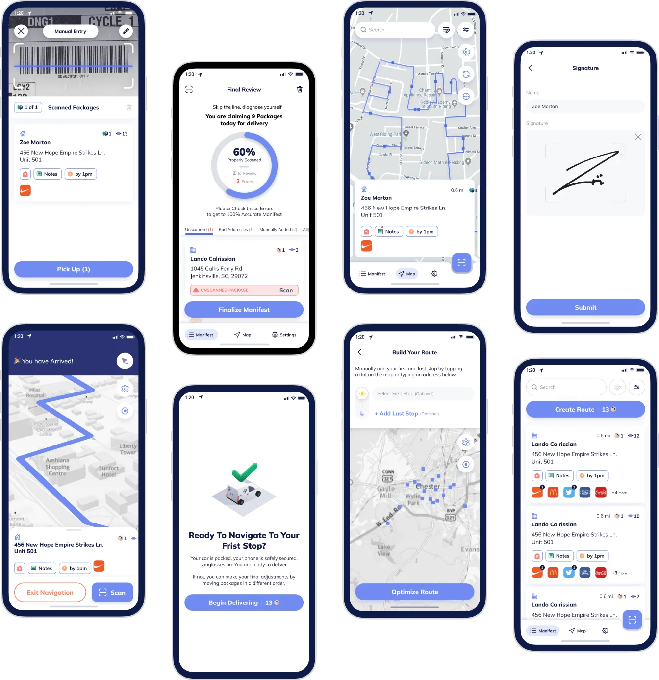 lasership-other-screens