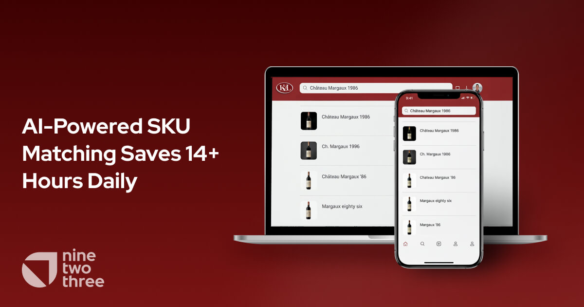 K&L Wines: AI-Powered SKU Matching Saves 14+ Hours Daily