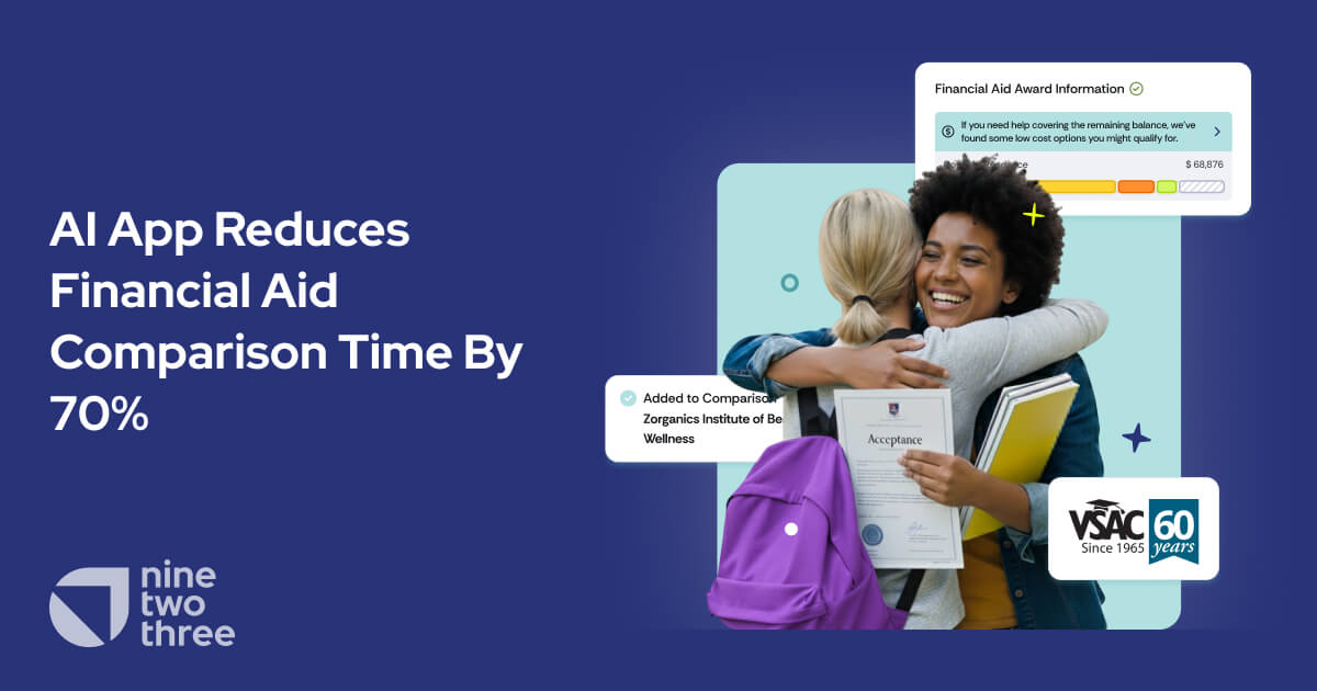 VSAC: AI App Reduces Financial Aid Comparison Time by 70%