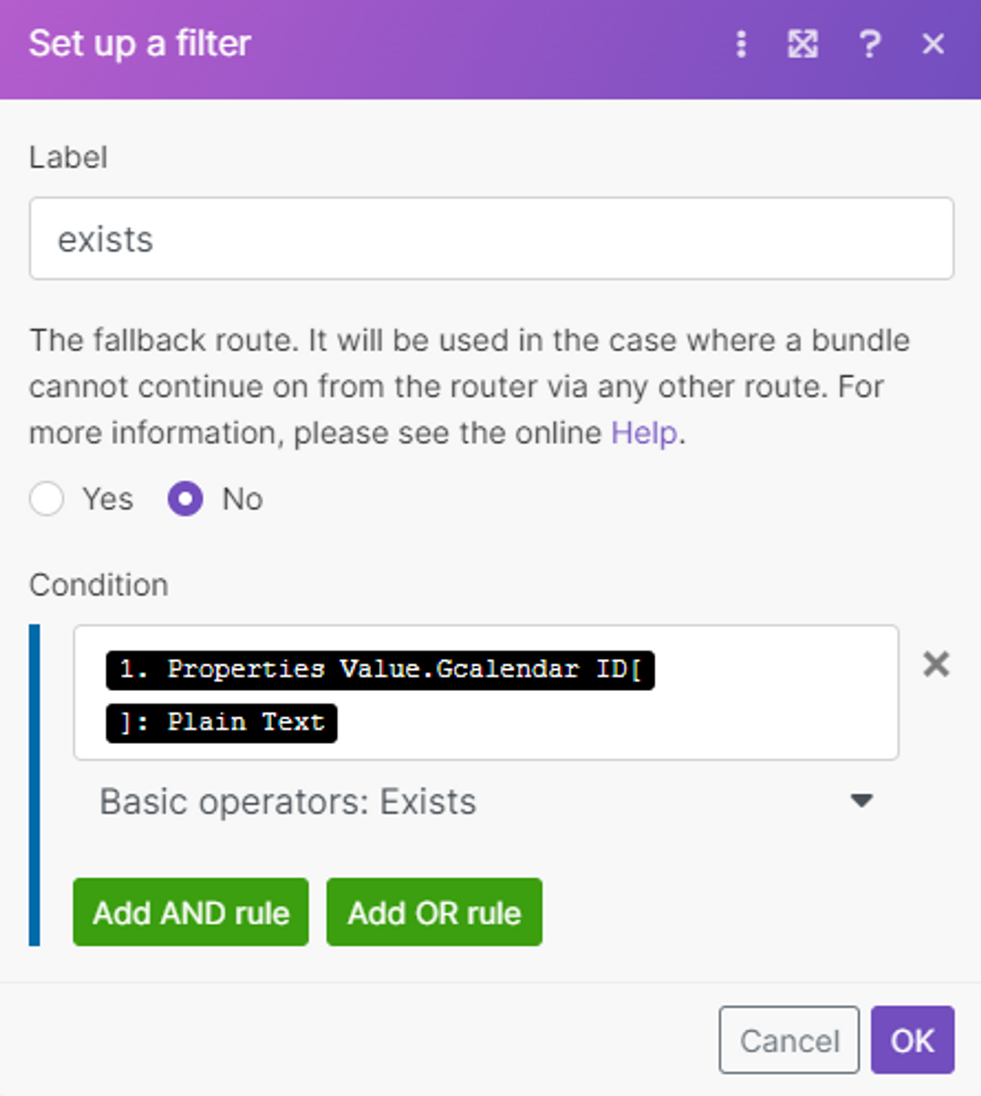 Notion to Google Calendar Step 8