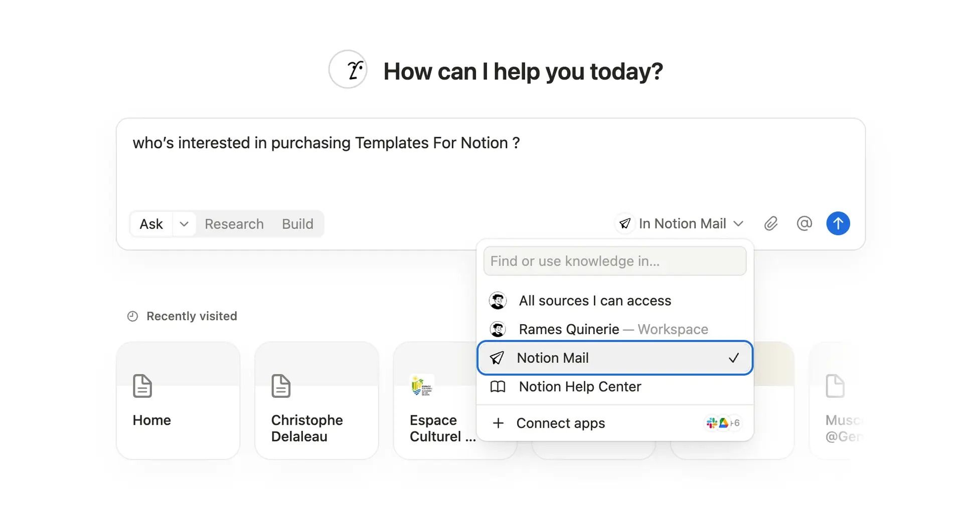 search Gmail with AI