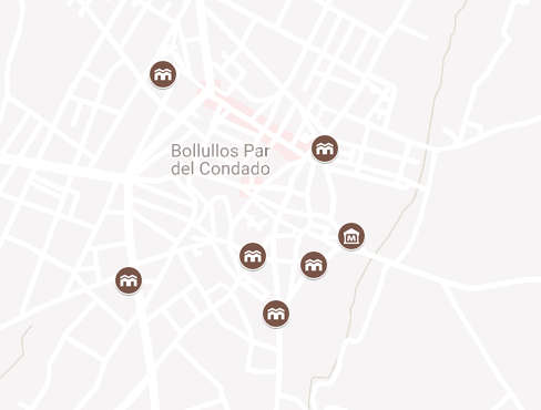 Representación del mapa de Bollullos Par Del Condado.