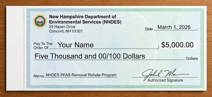 sample NHDES rebate check
