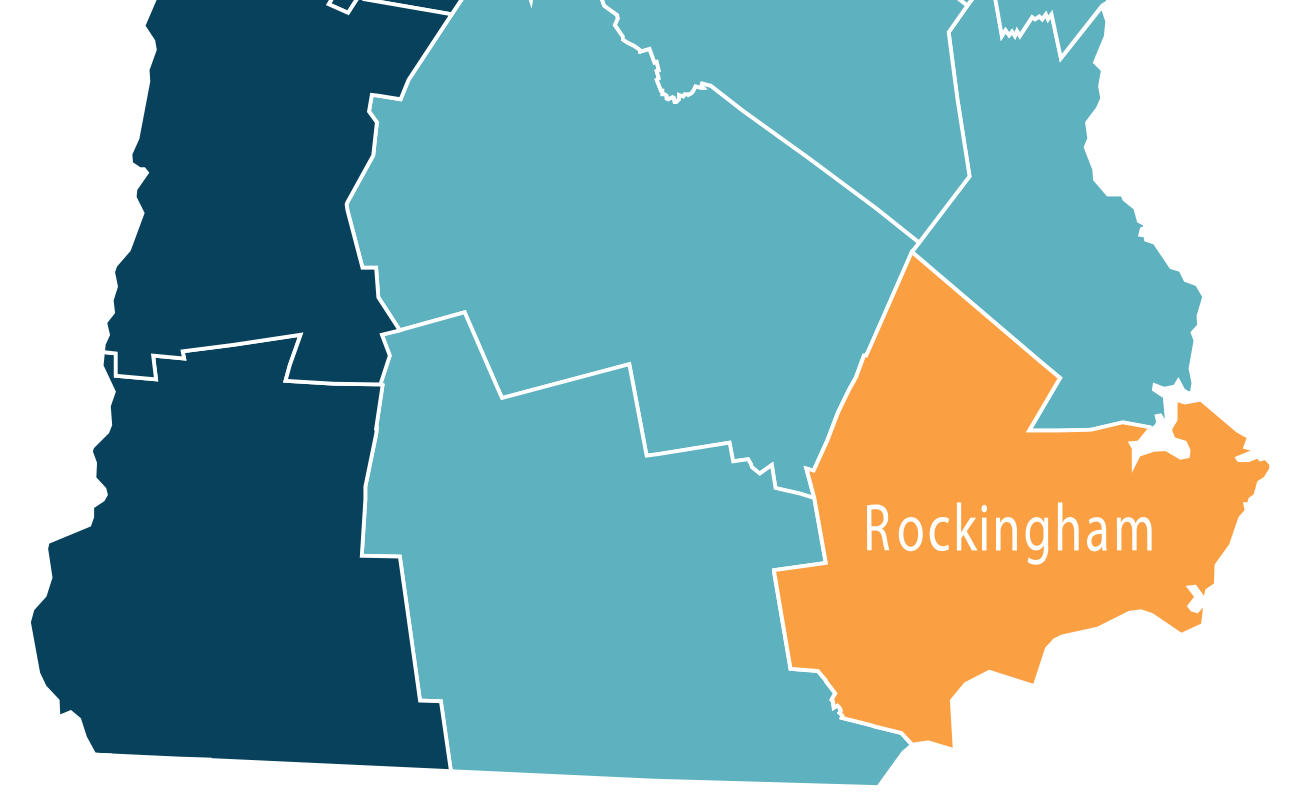 map of rockingham county nh