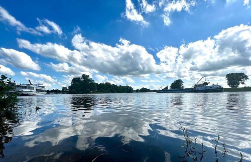 Foto toont de ijsseldelta