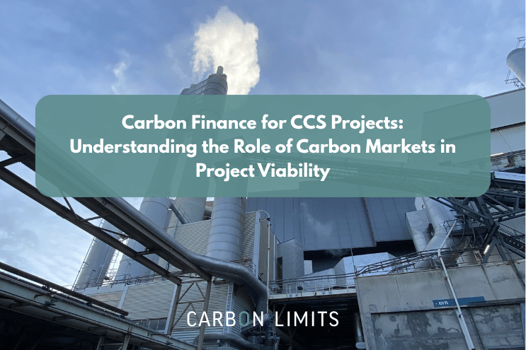 Carbon finance for CCS projects: Understanding the Role of Carbon Markets in Project Viability