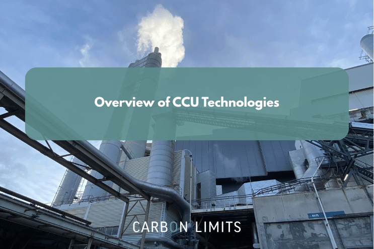 Overview of CCU technologies