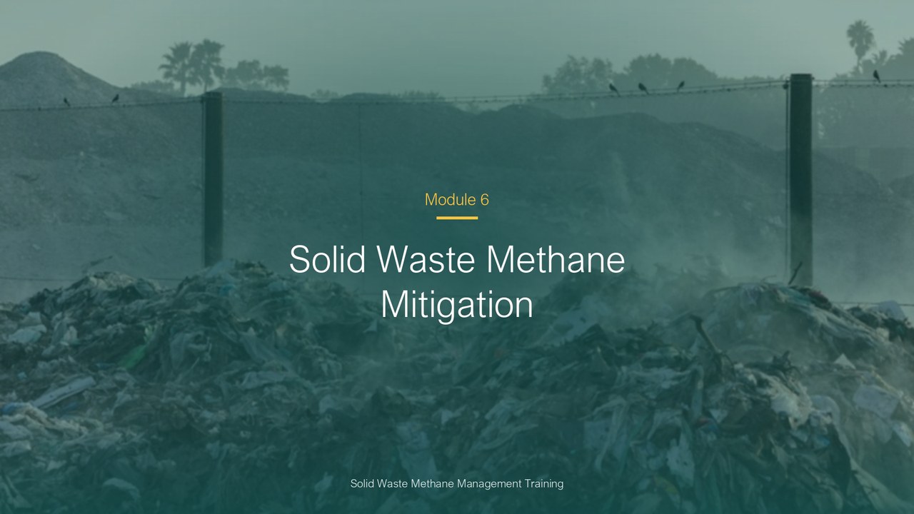 Solid Waste Methane Mitigation