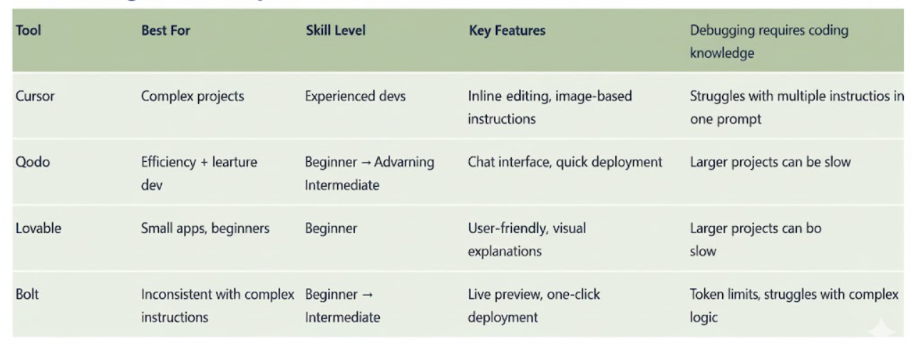 Top 5 vibe coding tool- Rezolve.ai
