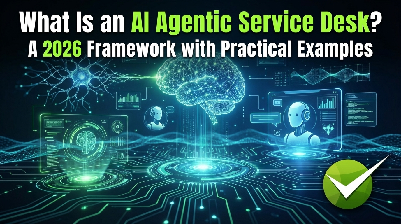 What Is an AI Agentic Service Desk? A 2026 Framework with Practical Examples