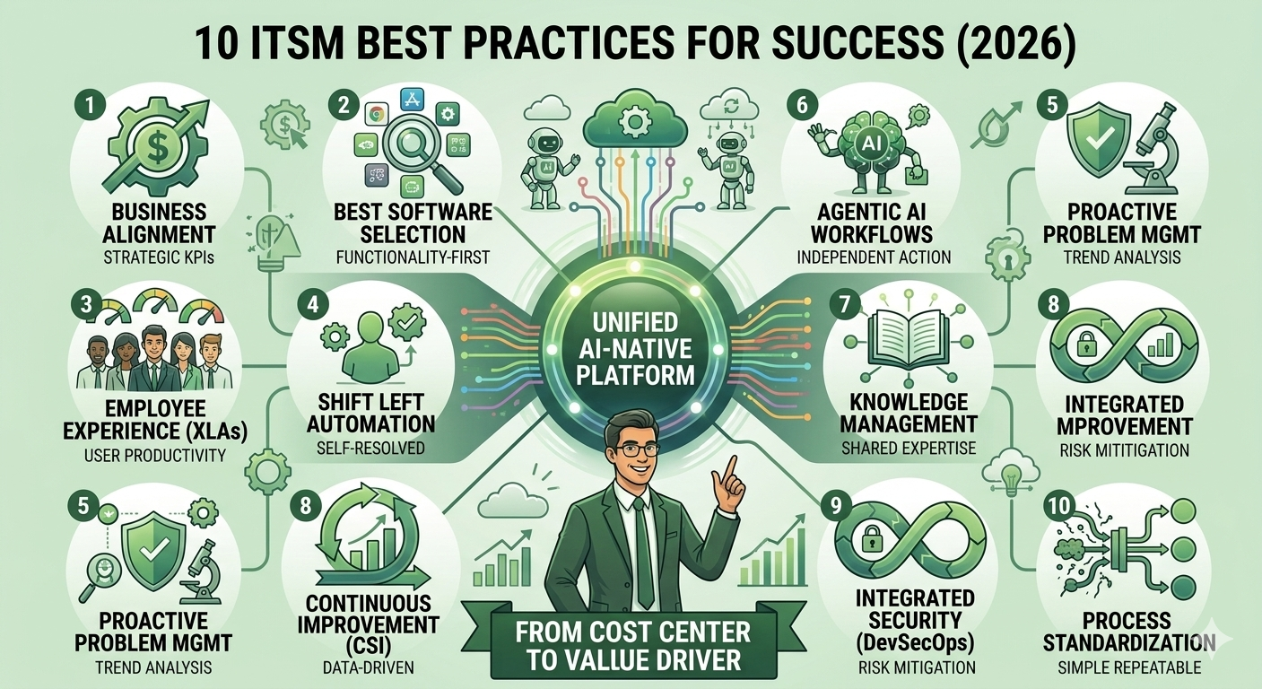 ITSM Best practices 2026