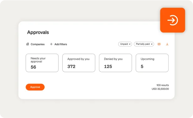 Dashboard mockup
