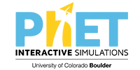 PhET Interactive Simulations company logo.