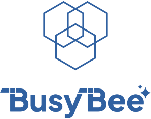 BusyBee hexagon logo