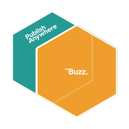 Buzz and Publish Anywhere logos