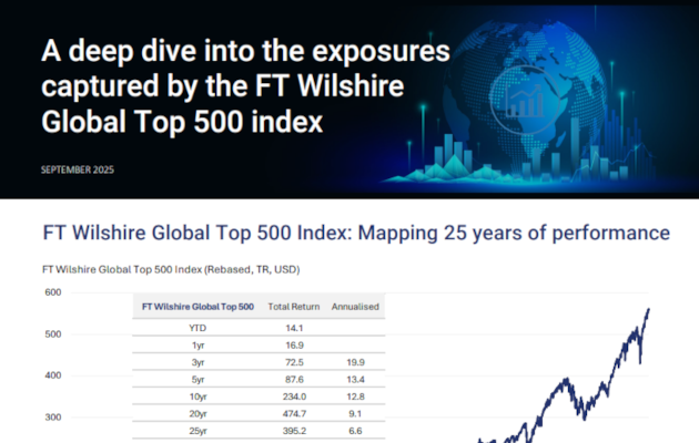 A deep dive into the exposures captured by the FT Wilshire Global Top 500 index