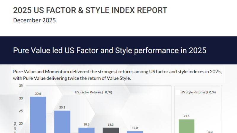 Factor & Style Index Report - Q4 2025