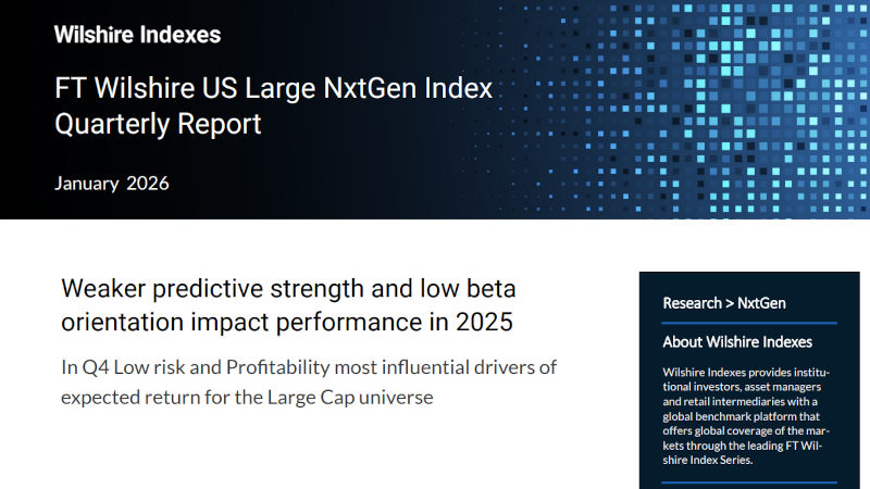 US Large NxtGen Index Report - January 2026