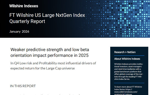 US Large NxtGen Index Report - January 2026