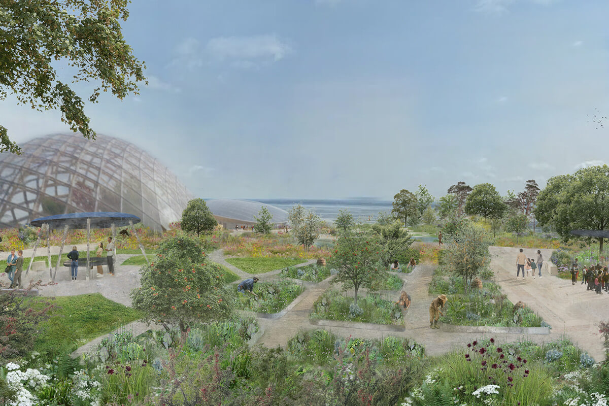 BBC News feature The Eden Project: Bring Me Sunshine Garden