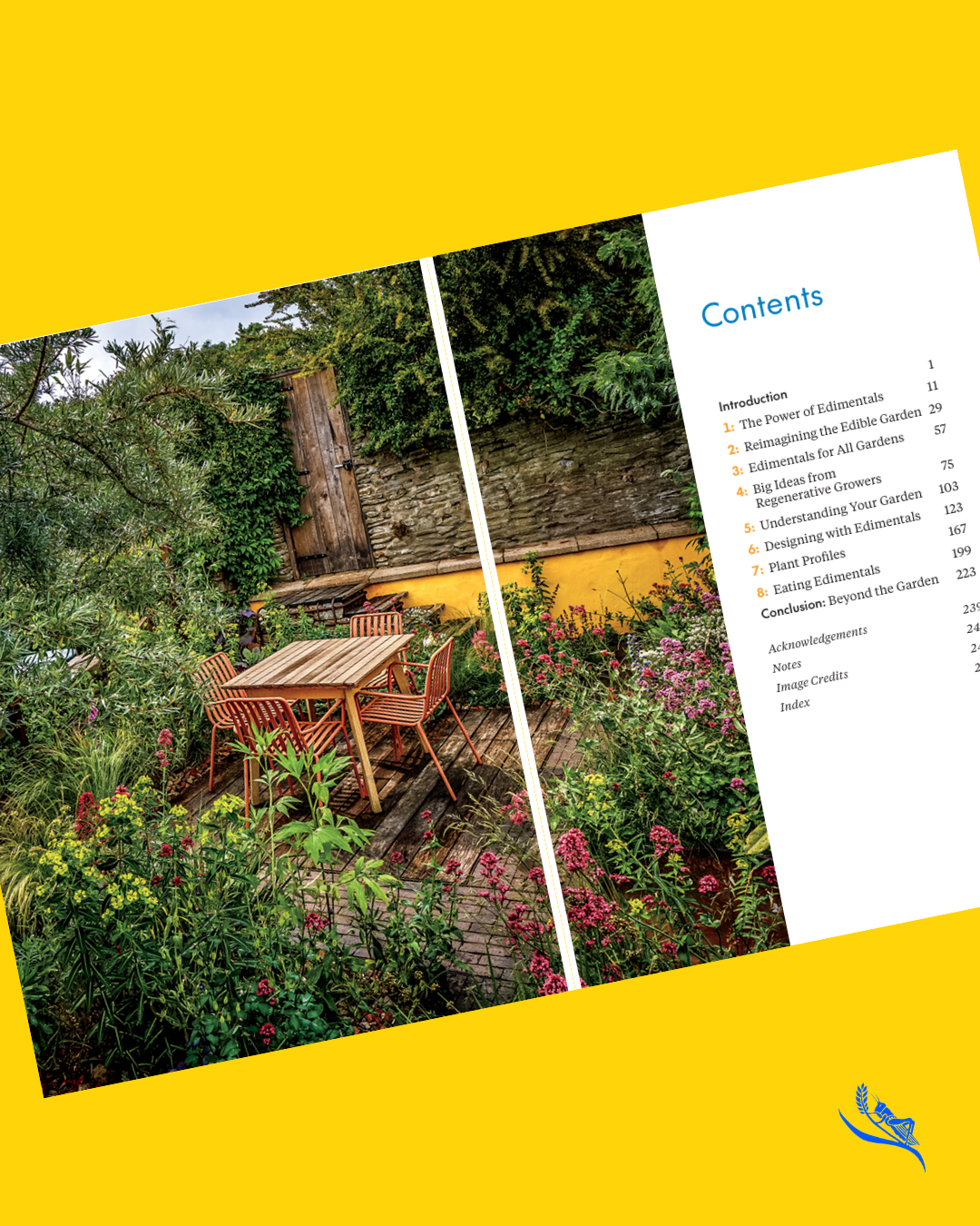 Spread from Eat Your Garden by Harry Holding