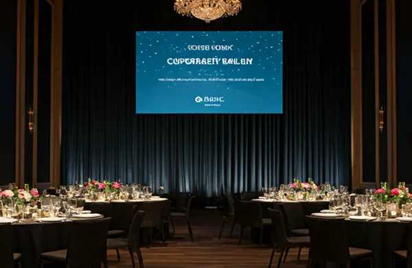 corporate gala event