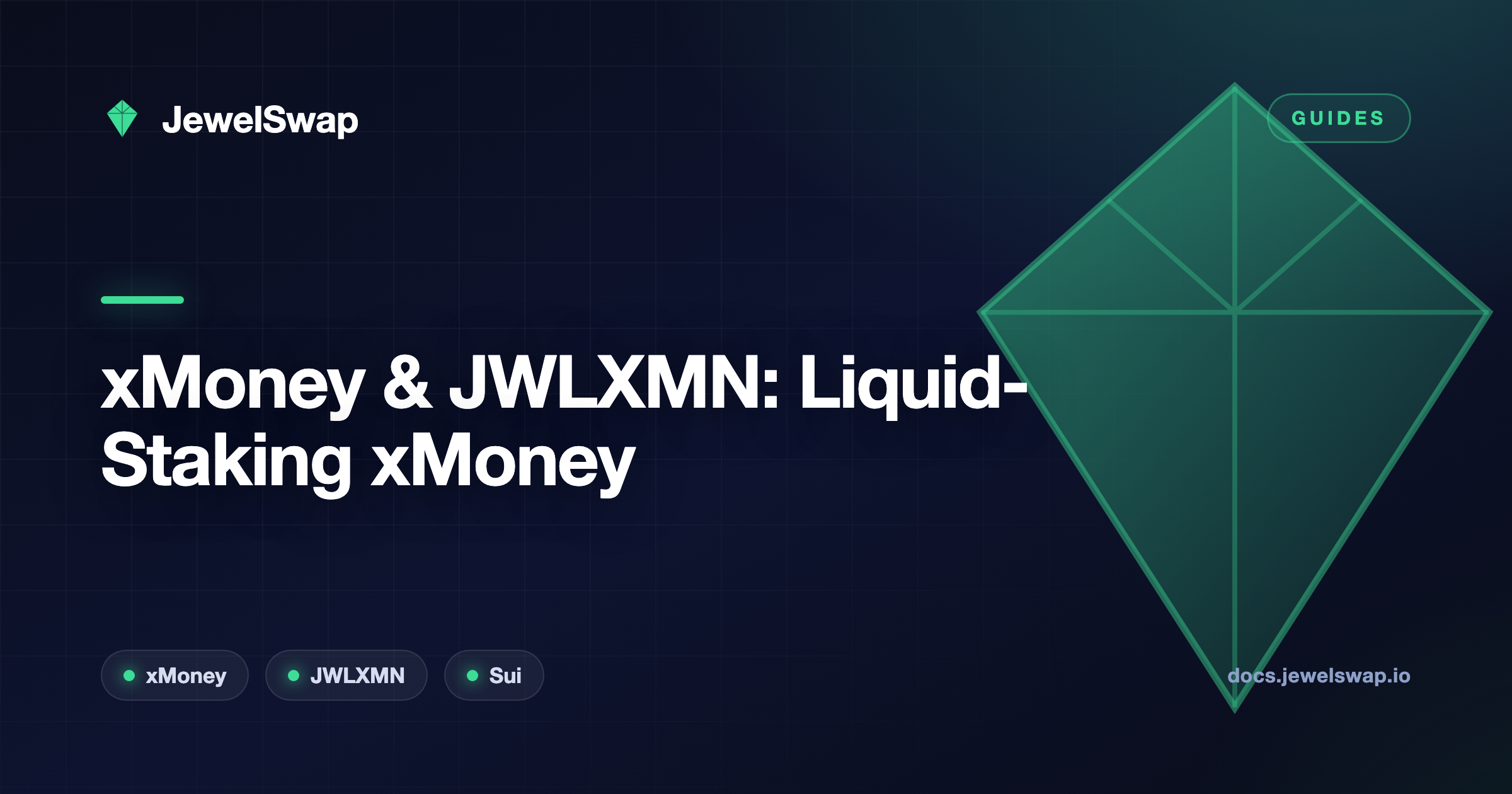 xMoney and JWLXMN: Liquid-Staking xMoney with JewelSwap