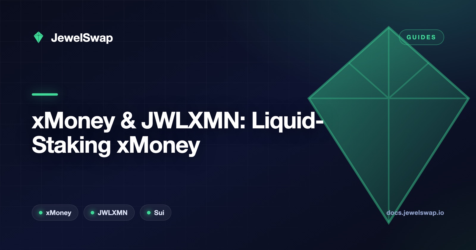 xMoney and JWLXMN: Liquid-Staking xMoney with JewelSwap