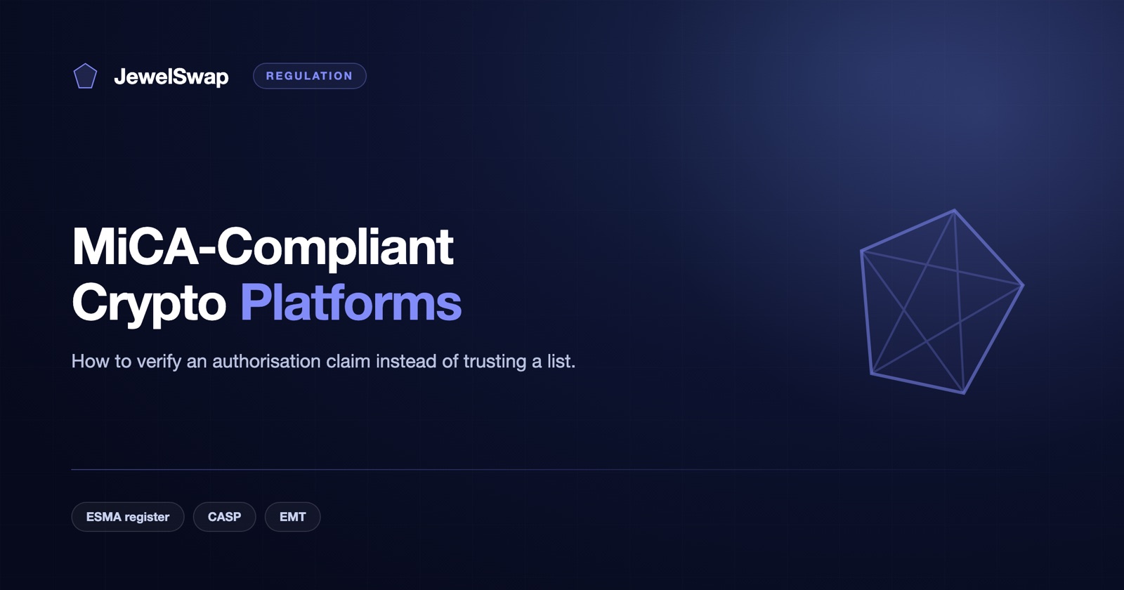 MiCA-Compliant Crypto Platforms in 2026: How to Verify