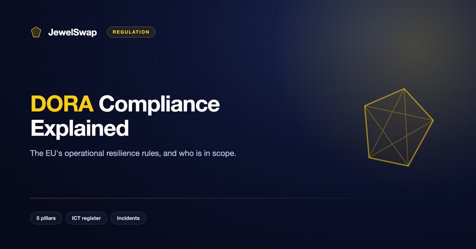 DORA Compliance Explained: What Crypto Firms Must Do