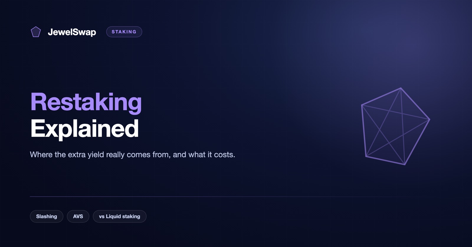 Restaking in Crypto Explained: How It Differs From Liquid Staking