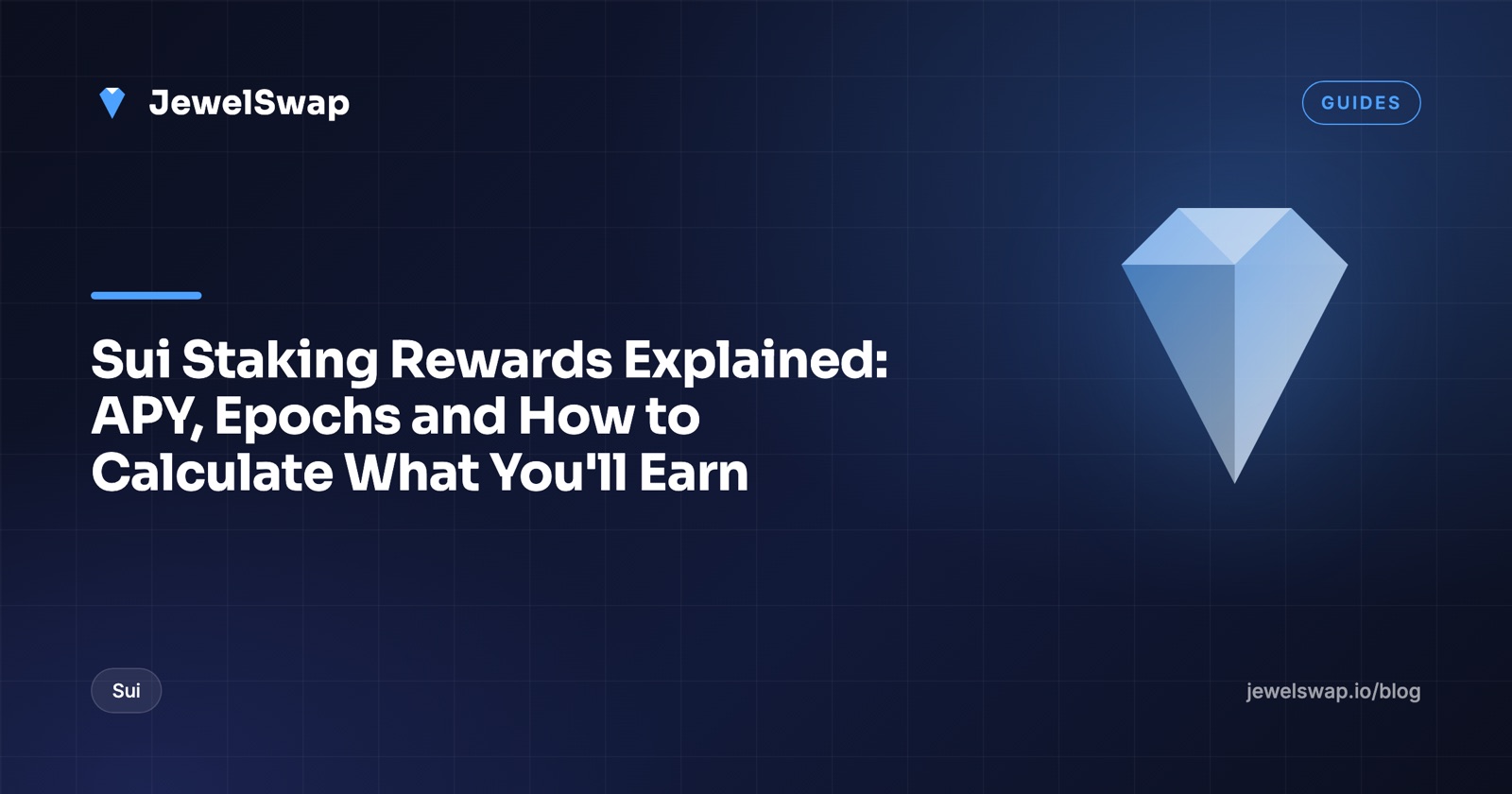 Sui Staking Rewards Explained: APY, Epochs and How to Calculate What You'll Earn