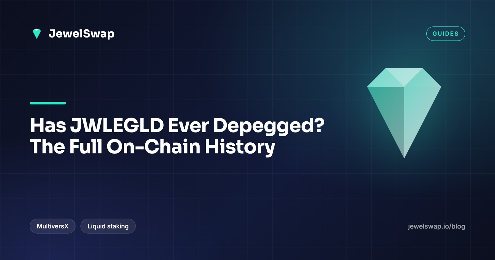 Has JWLEGLD Ever Depegged? The Full On-Chain History