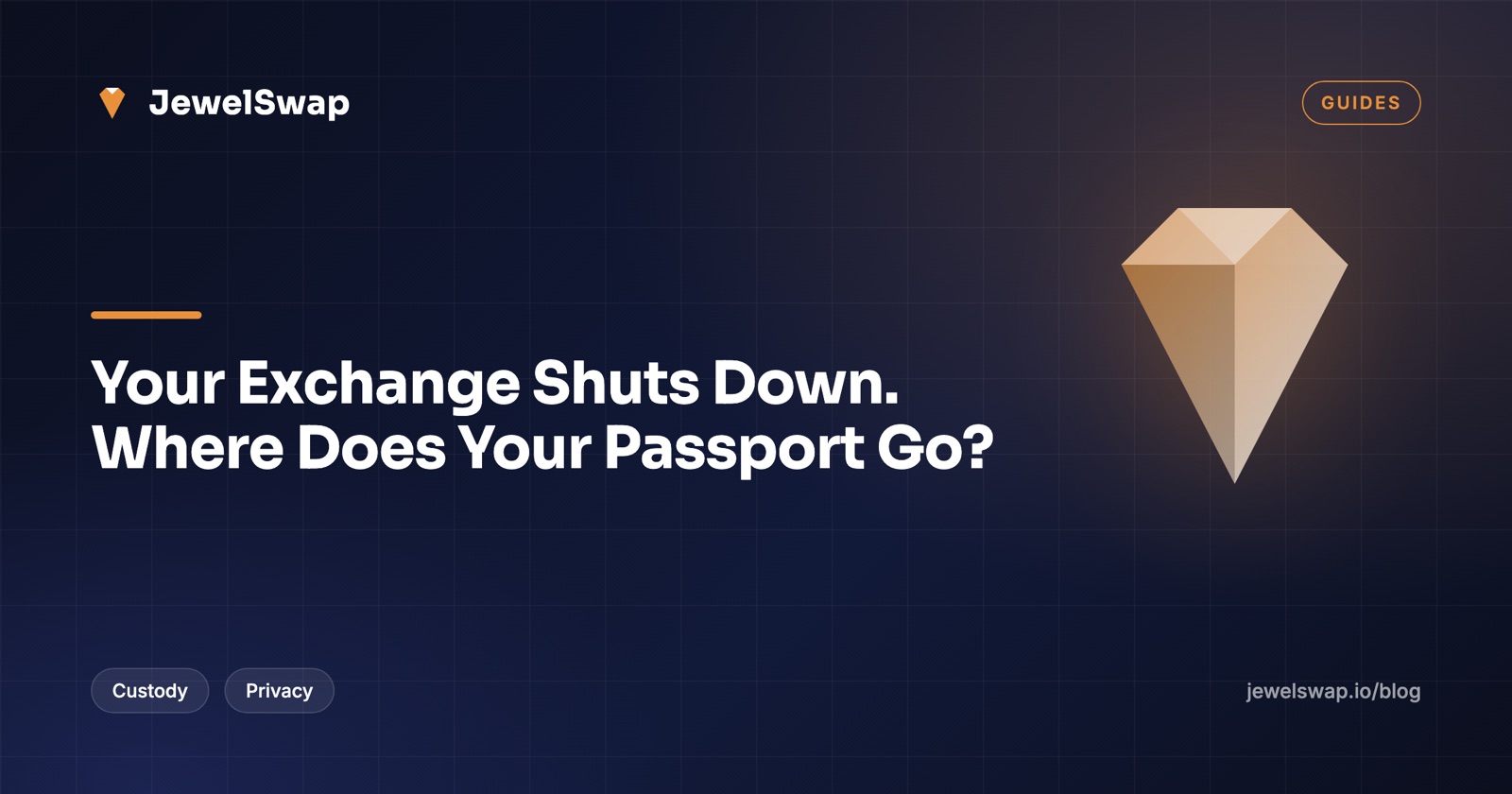 Your Exchange Shuts Down. Where Does Your Passport Go?