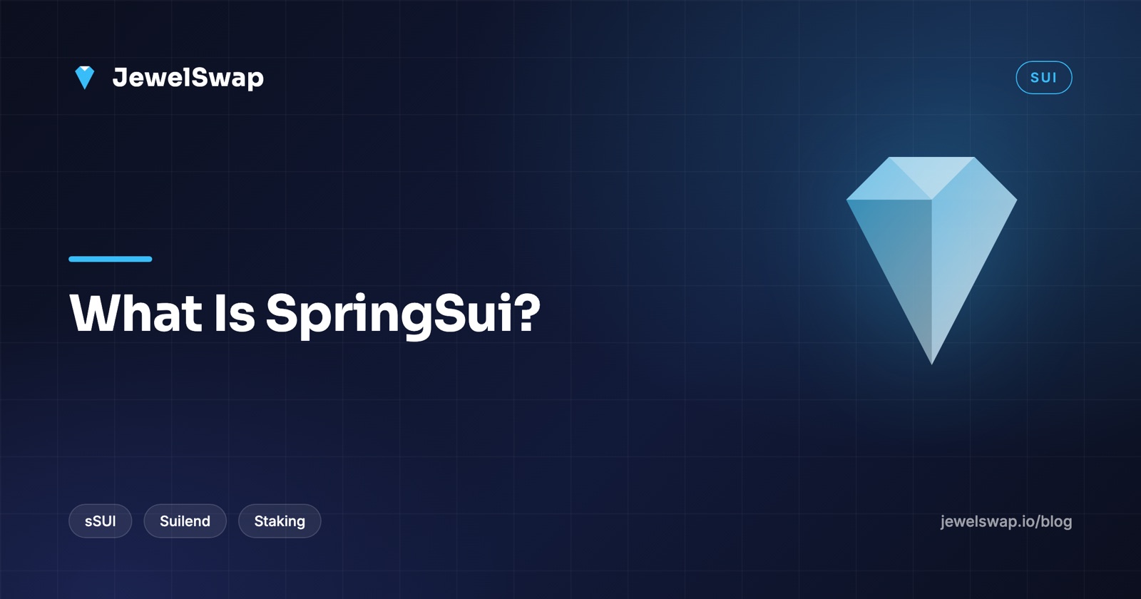 What Is SpringSui? Suilend's sSUI Liquid Staking
