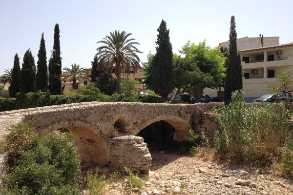 Visiting Pont Roma bridge is one of the best things to do in Pollensa.
