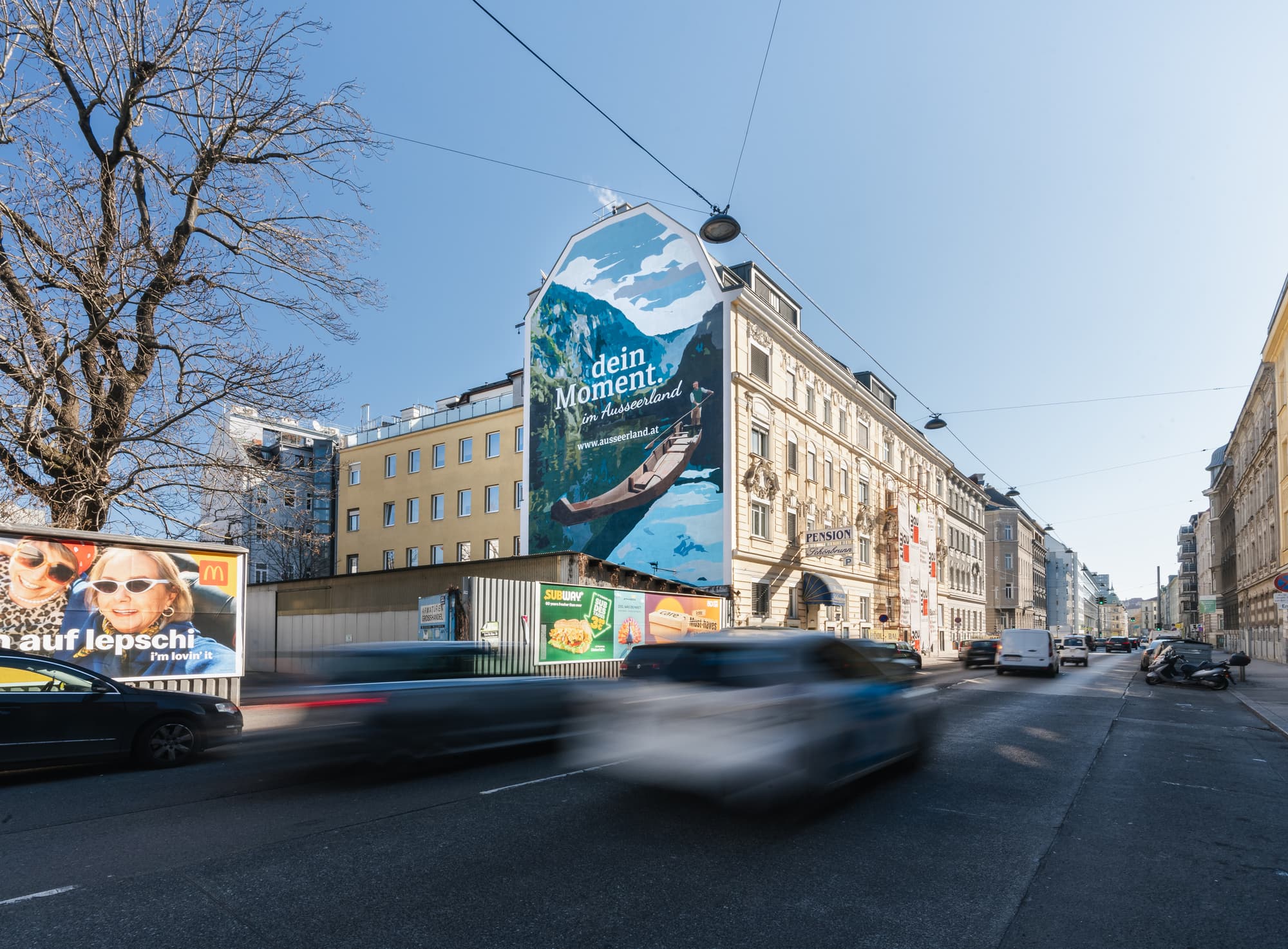 Up Agency Graffiti Auftrag Wien Österreich für Ausseerland Tourismus.