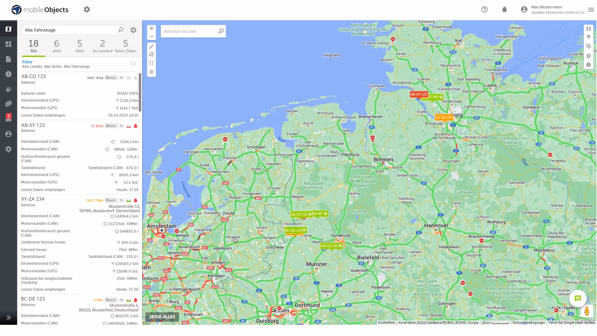 mO Locate Screenshot