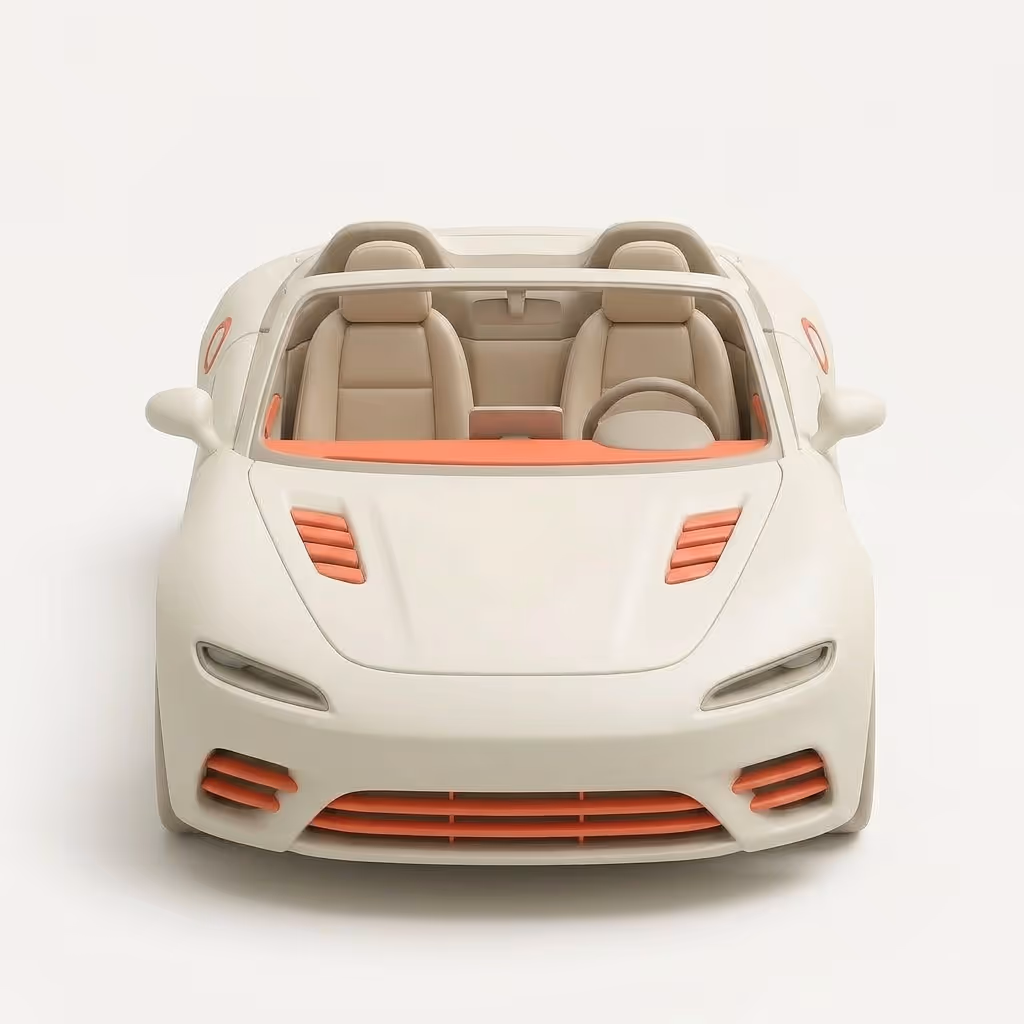 3D car analogy - motor, cockpit, fuel