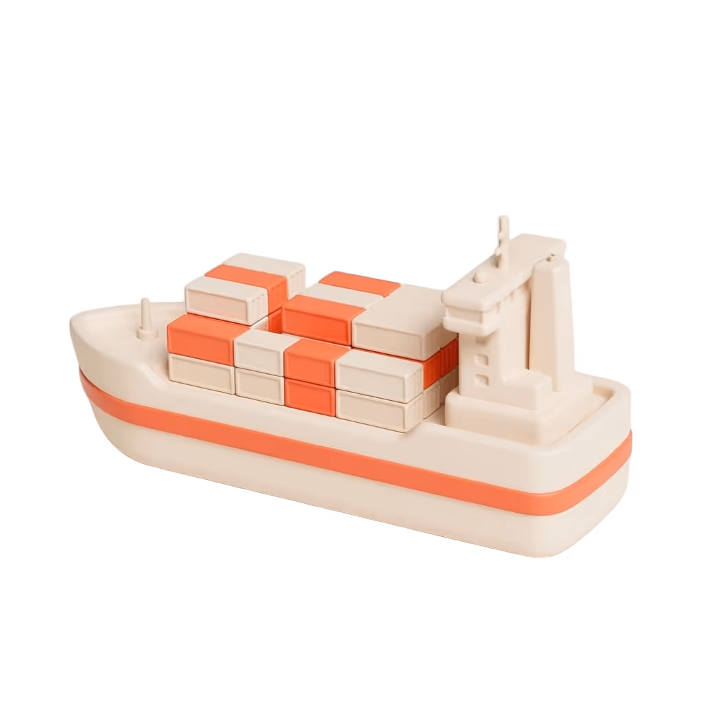 Cargo ship vs speedboat