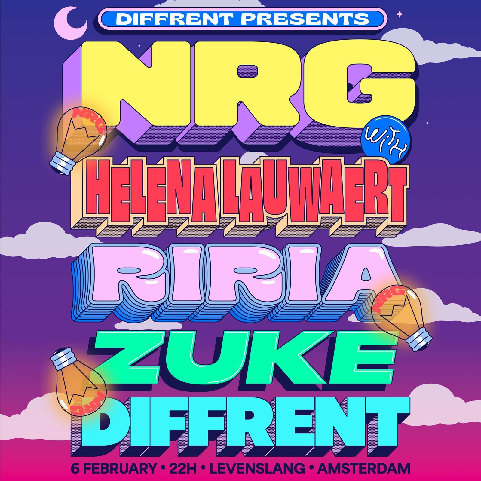 DIFFRENT PRESENTS: NRG