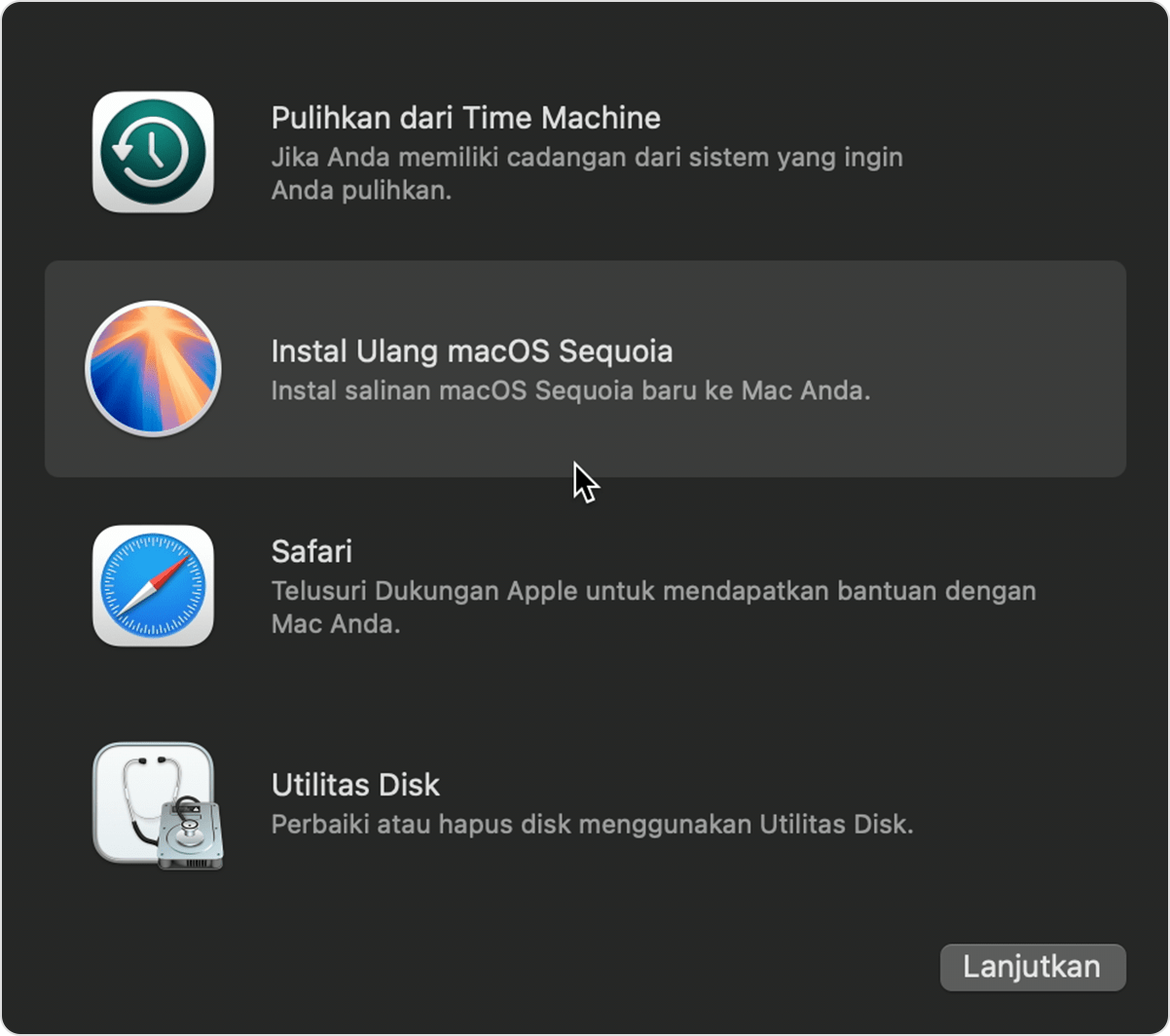 Cara Install Ulang MacBook Sendiri 