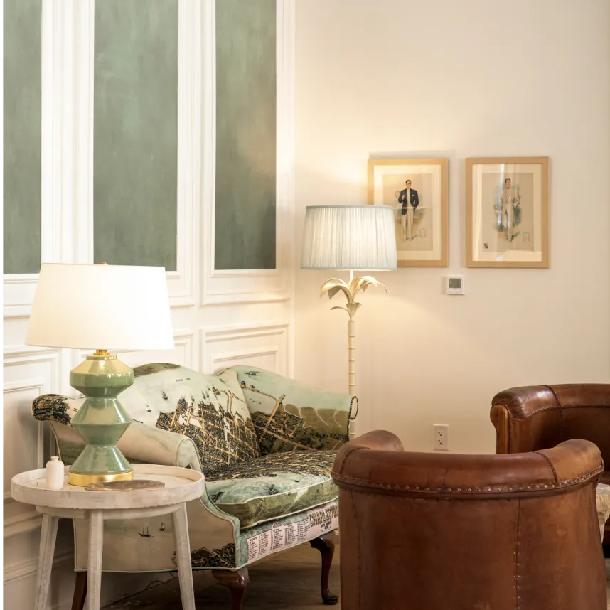 Couch and two armchairs